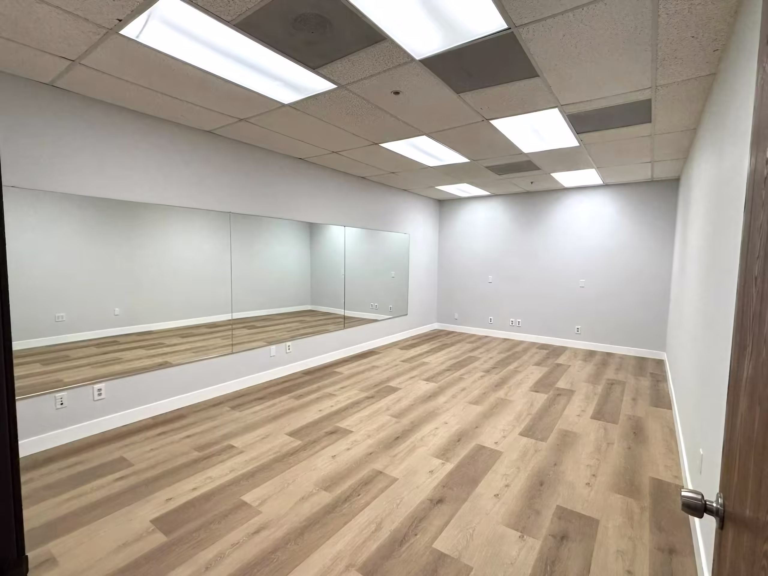 Dance and Yoga Studio with Mirrors