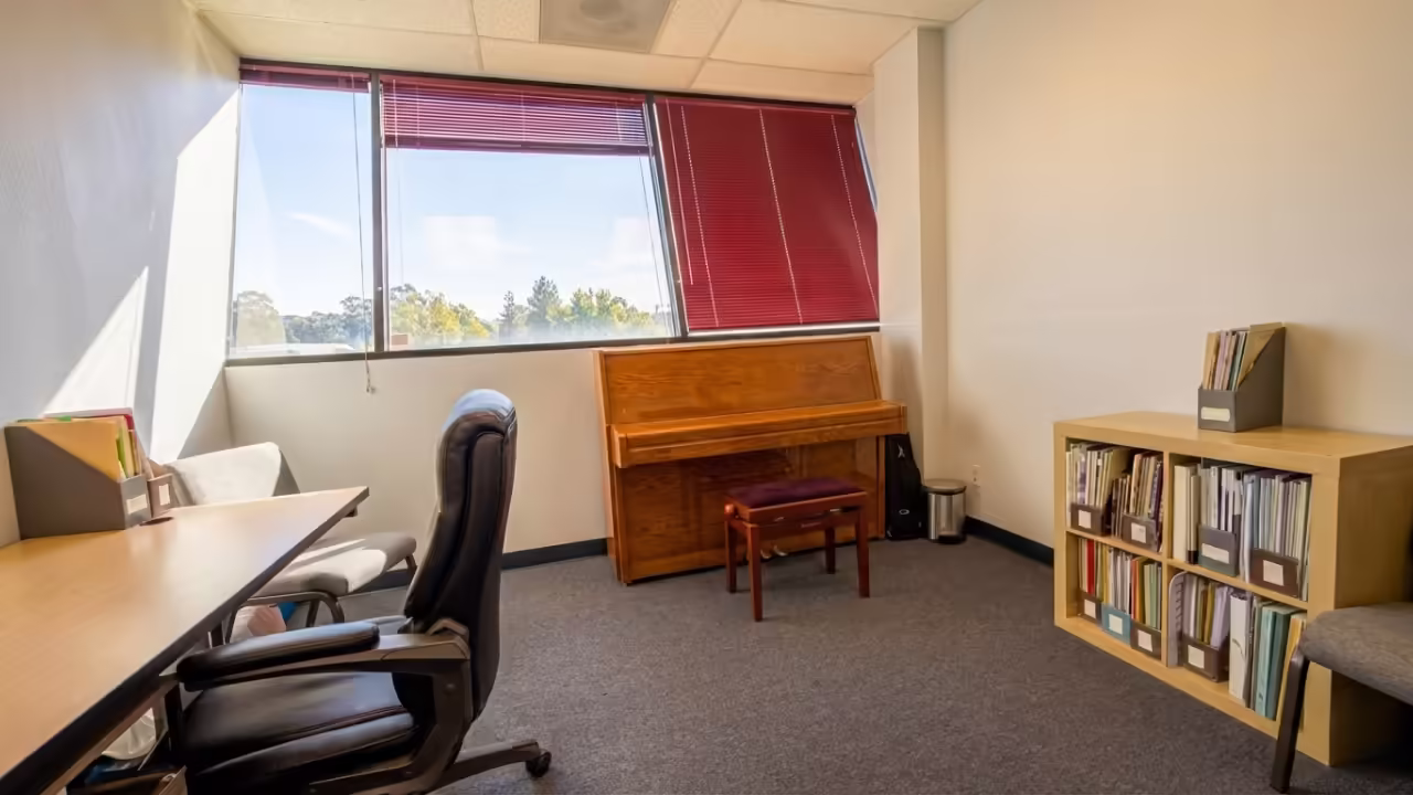 Upright Piano Teaching Room